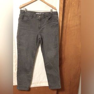 Eddie Bauer Lined  Boy Friend Relaxed jeans SZ 12